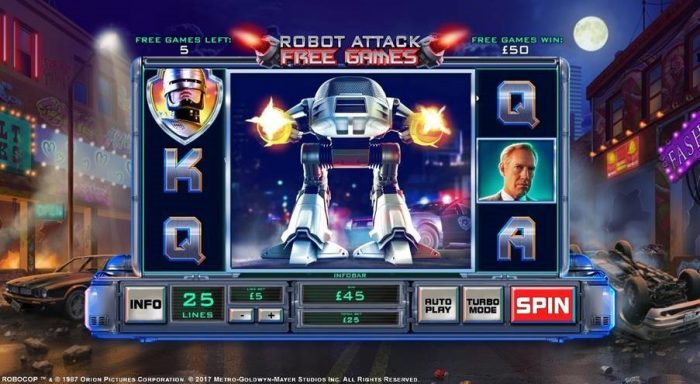 Robocop Slot Game